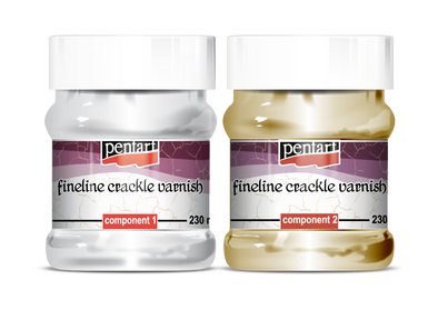 Fineline Crackle by Pentart 2 component - Serendipity House LLC
