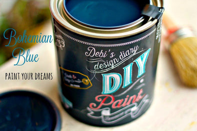 DIY Paint color Bohemia Blue
