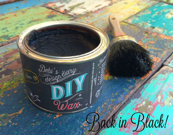Back in Black Wax from DIY Paint 