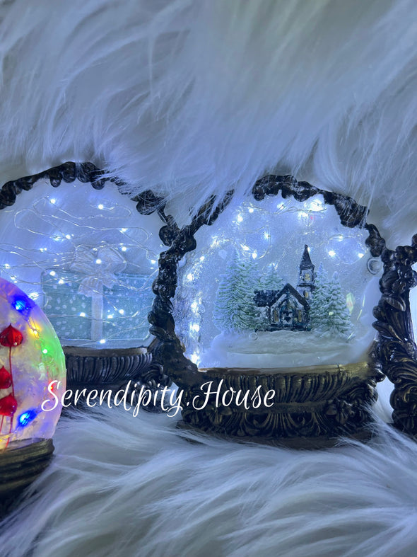 LIVE Online Workshop Oct 24: Snow Globes & Cloches Embedded Lights