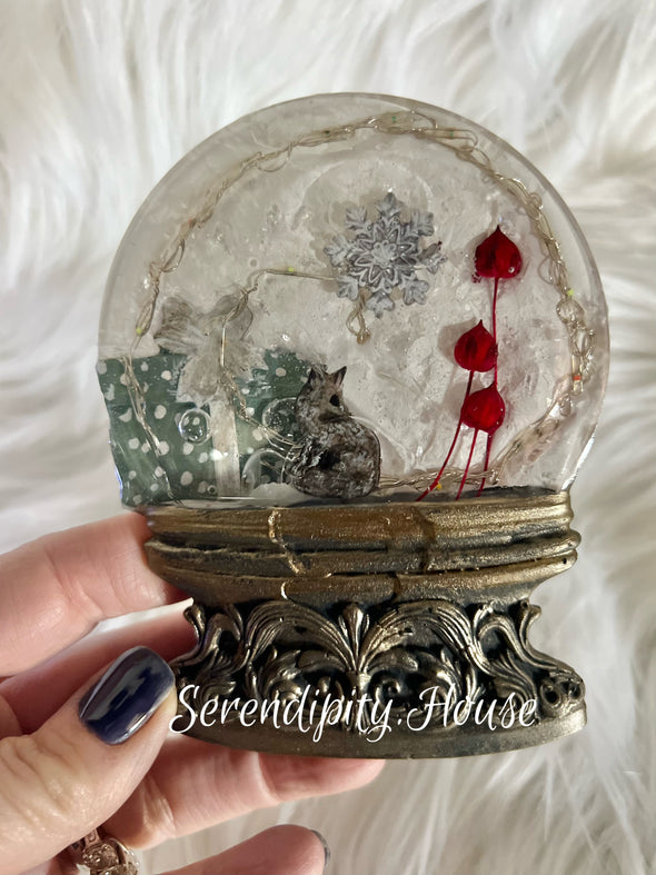 LIVE Online Workshop Oct 24: Snow Globes & Cloches Embedded Lights