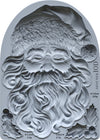 Render of the IOD Saint Nick Mould showing intricate Santa Claus design and fine detailing.