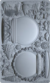 IOD Snow Globe Mould with winter-themed designs