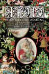 Front packaging of IOD Christmas Joy Transfer featuring vintage Christmas artwork.