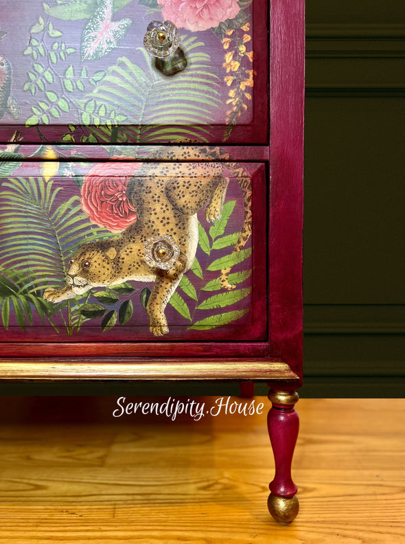 Bungalow Boho Jungle Dresser - Serendipity House LLC