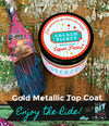 Golden Ticket Gold Metallic Top Coat Liquid Patina by DIY Paint