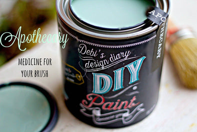 DIY Paint in Apothecary
