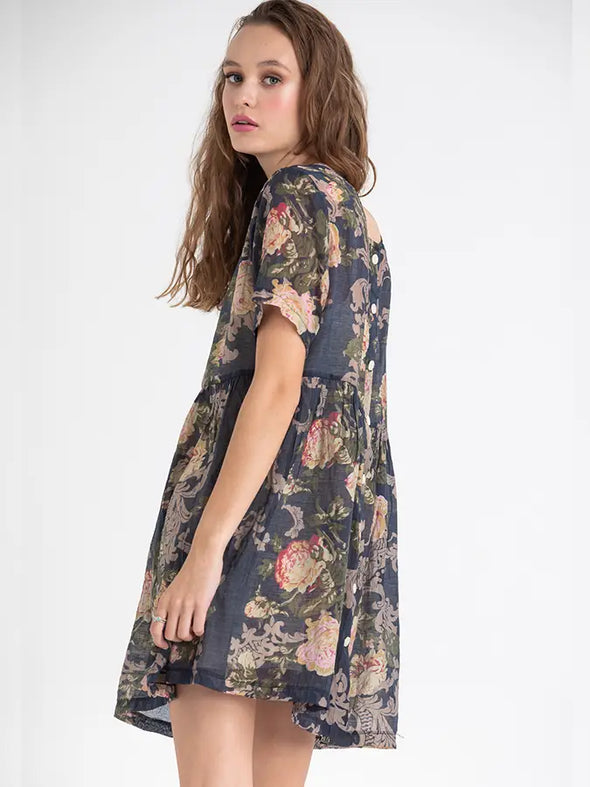 Vintage Floral Dress - Serendipity House LLC