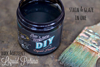 DIY Paint Dark & Decrepit Liquid Patina