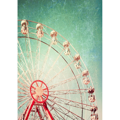 Ferris Wheel decoupage paper from MINT by Michelle